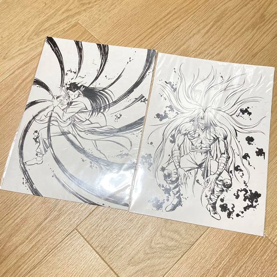 幽遊白書 原画風クリアファイル cf_32_dce325f7-7e1f-4a60-bf5c-