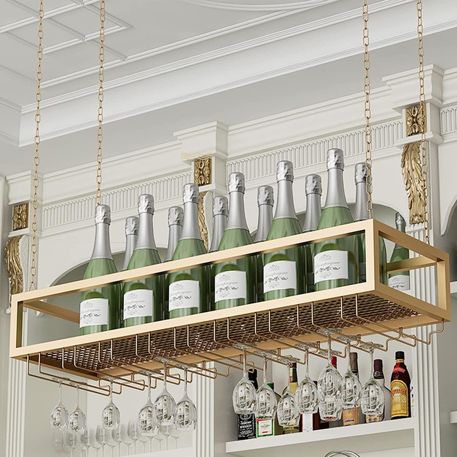 ワイングラスホルダー　USA ワイン　キャビネット ディスプレイ ワイングラスホルダー USA ワイン キャビネット ディスプレイ ワイン