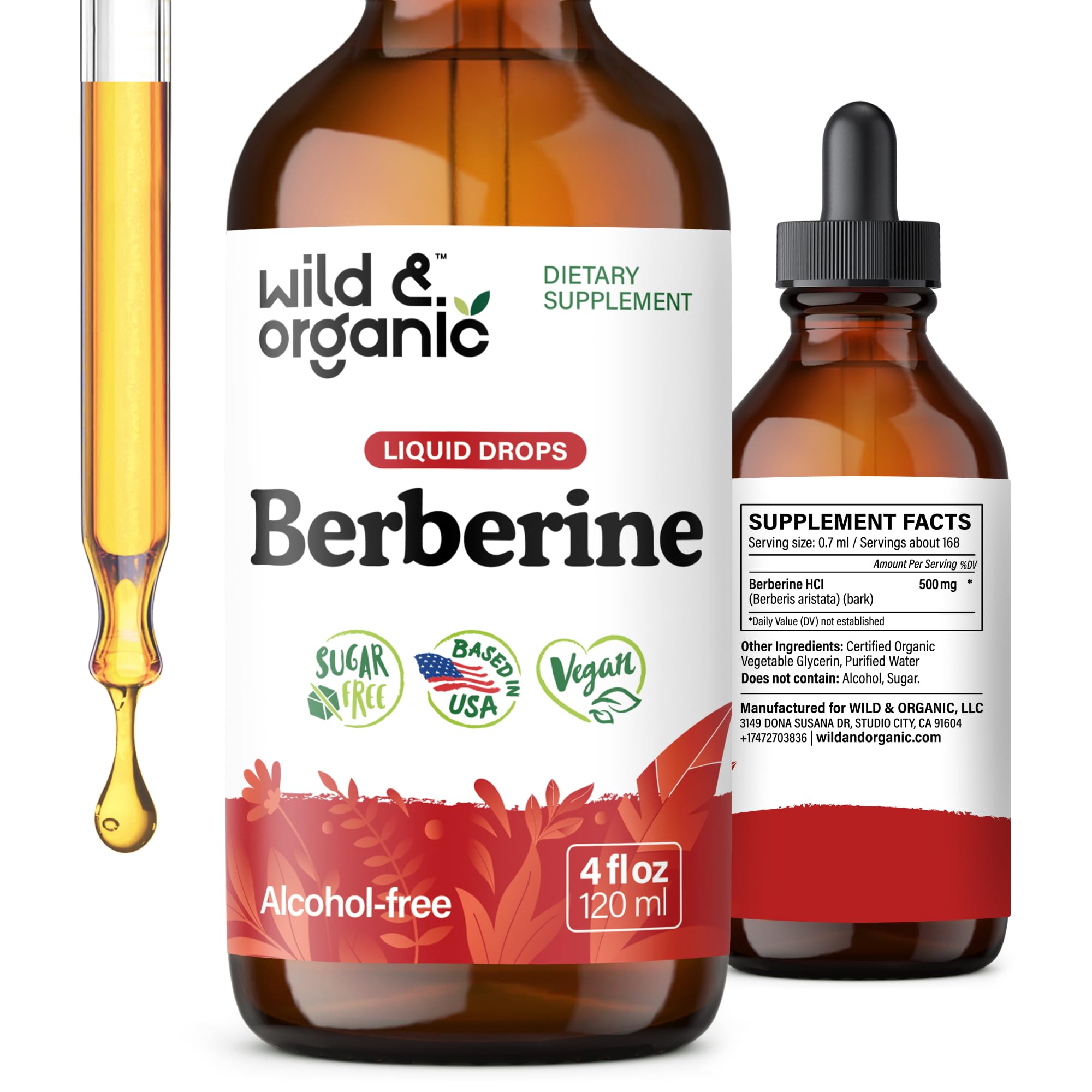Wild & Organic Berberine Drops