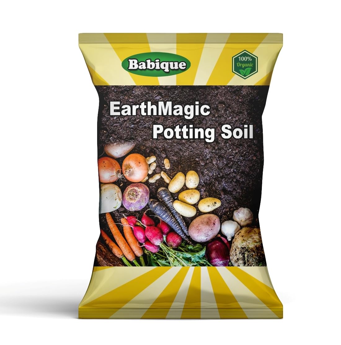 Babique Earth Magic Soil | Enriched with Essential Nutrients | Garden Soil | Potting Mix Soil Fertilizer for Plants -10 kg (B0CWDD1T4G) Amazon Price History, Amazon Price Tracker