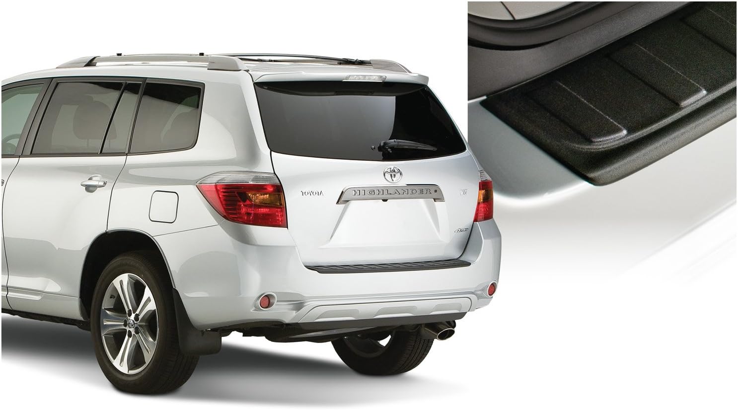 Auto Ventshade [AVS] Bumper / Protection | Fits 2008 - 2010 Toyota Highlander, 1 pc. | Black - 34003
