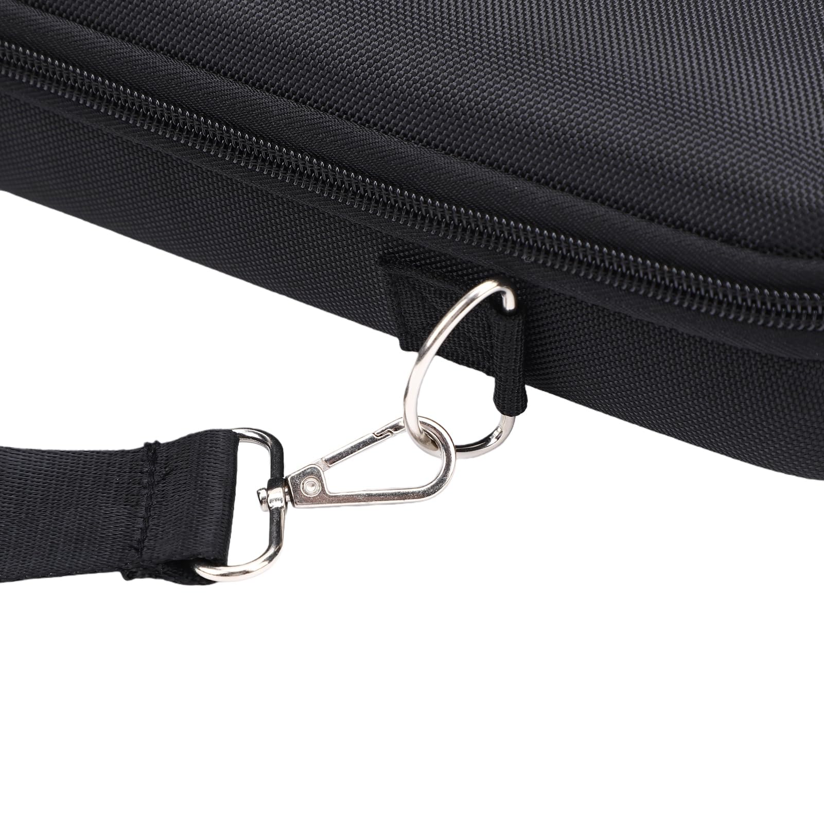 lyrlody Billardball-Koffer, PVC-Poolball-Koffer für 17 Bälle mit Griff und Verstellbarem Schultergurt, Schaumstoffschlitzen und Netztasche für die Aufbewahrung von Clubspielern zu Hause