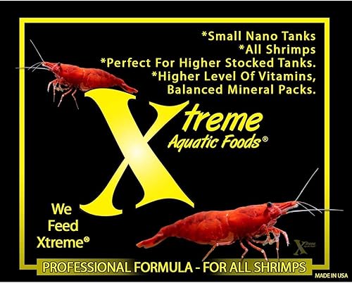 Miniatura 5 de Xtreme Shrimpee - Palitos de hundimiento de 0.118 pulgadas alimento diario rico en nutrientes y alto contenido de vitaminas para camarones, corys y