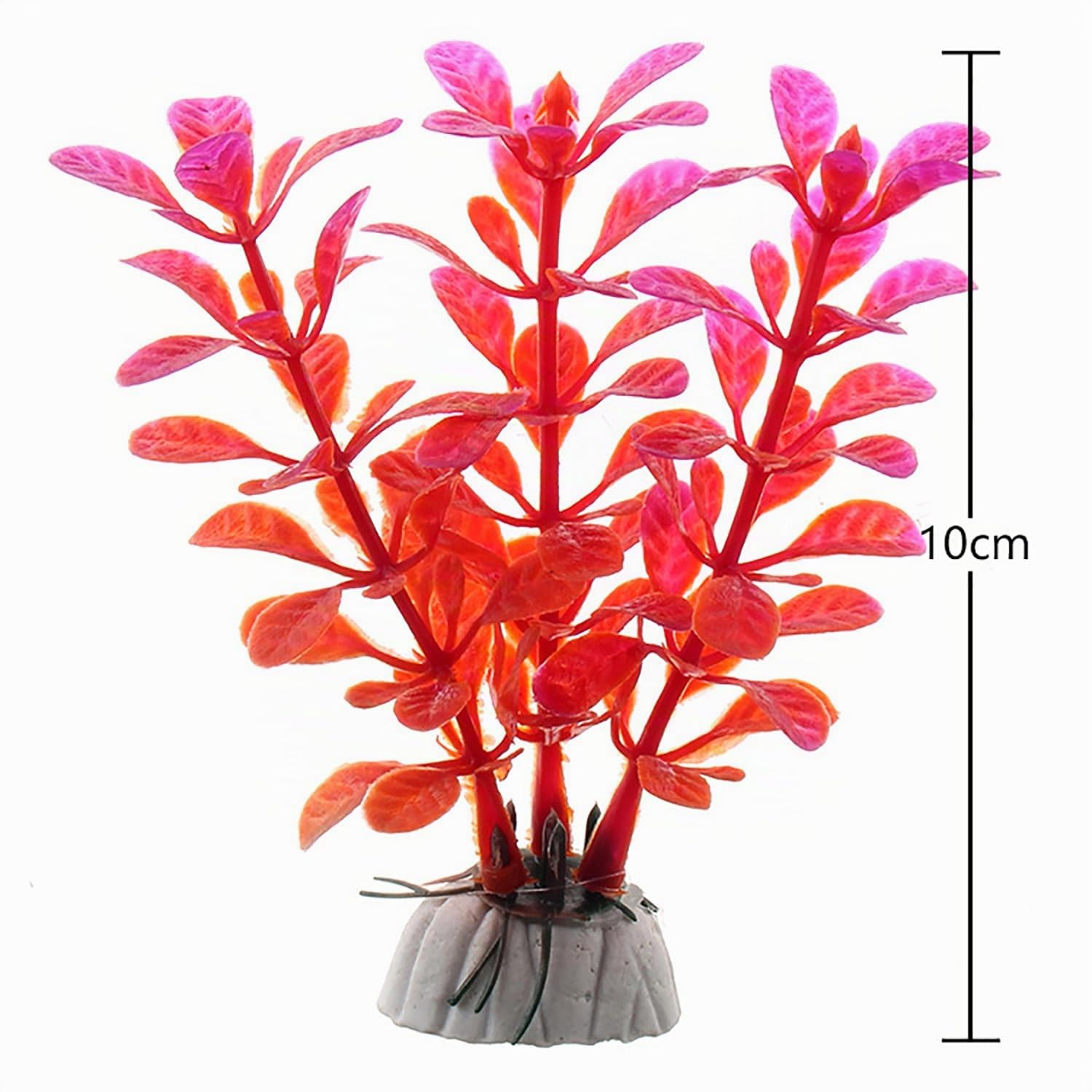 12 Pièces, Aquarium Decoration Plante, Aquatique Artificielle Paysage Herbe, Plantes Artificielles D'aquarium, Cachette Décoration pour Aquarium Poissons