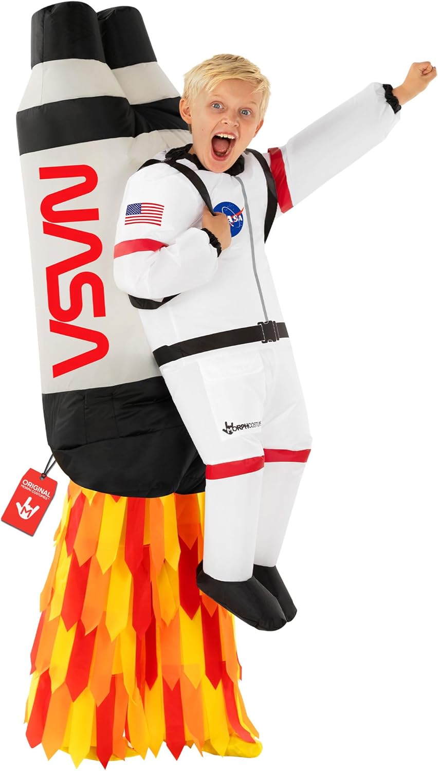 Morph Inflatable Costumes for Kids, Inflatable Jetpack Costume for Kids, Halloween Costumes For Boys