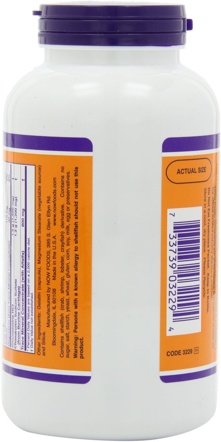NOW Foods: Glucosamine and Chondroitin, 240 caps