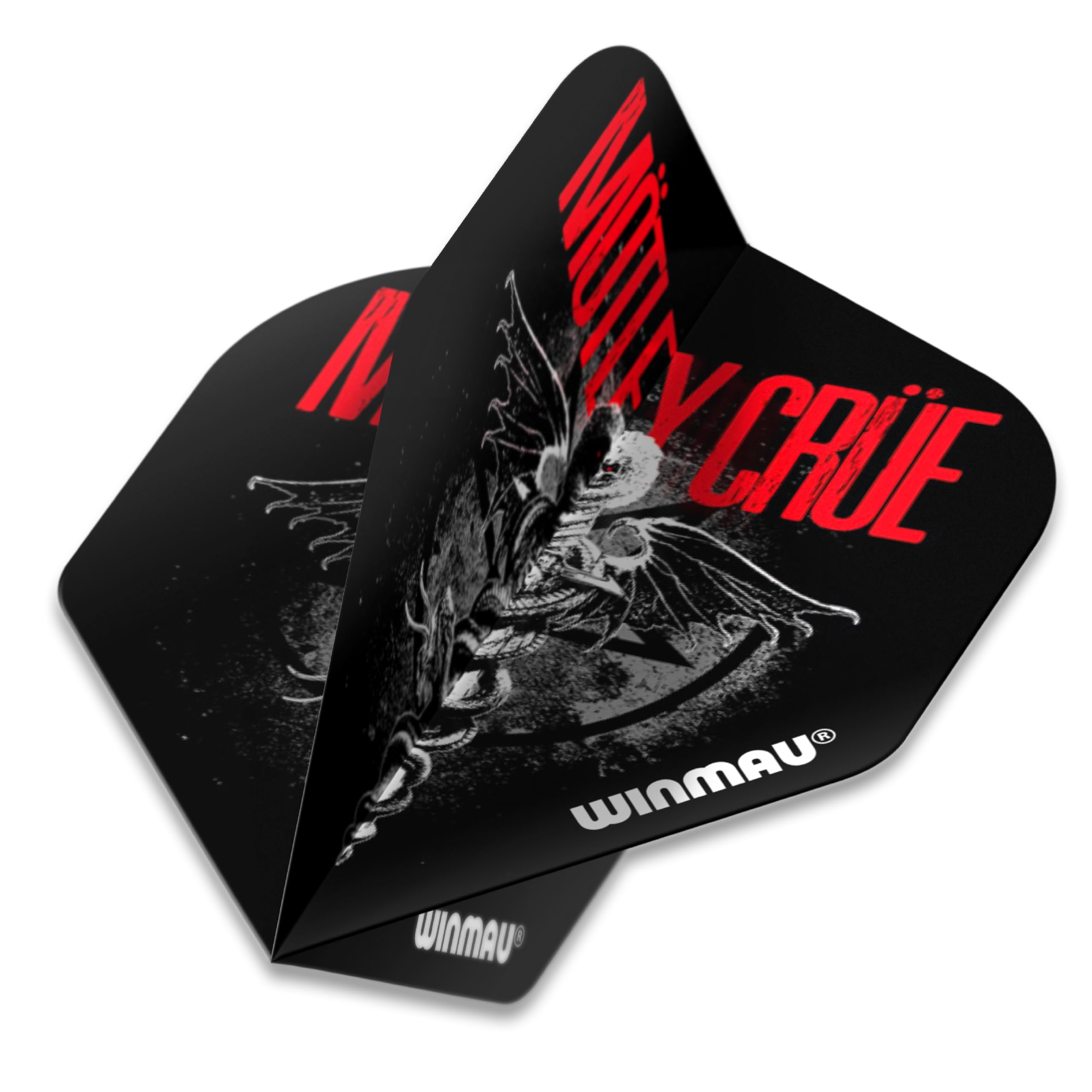 WINMAU Rock Legends Dart Flights - 10 Sets Per Pack (Total 30 Dart Flights) Available in Varying Designs (Motley Crue, Feel Good) - Image 2