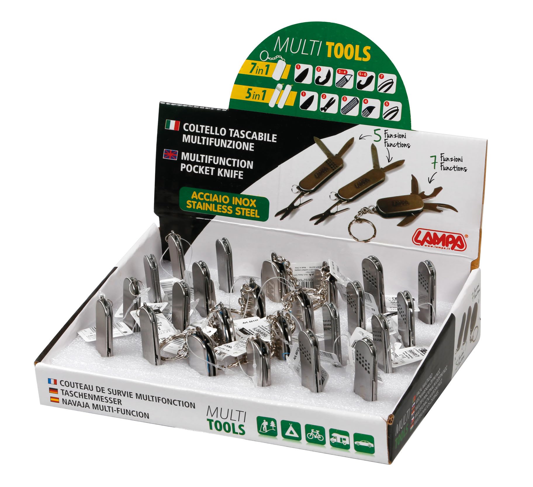 LAMPA 66121D Kit Herramienta multifunción (multiherramienta)