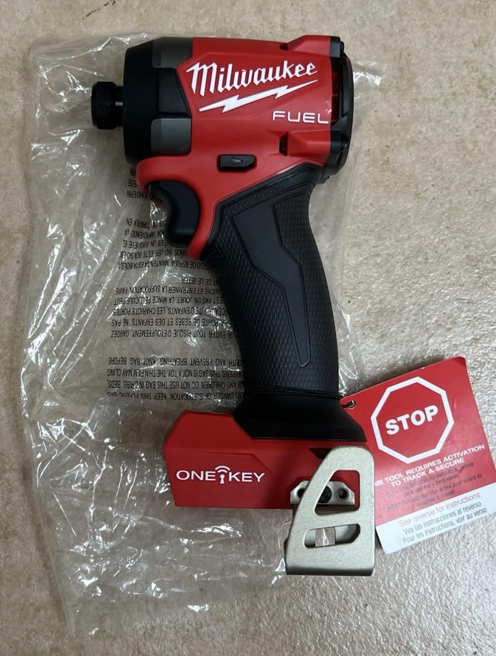 Milwaukee Electric - M18 Fuel. 1/4 HEX Impact Driver W/ONE-Key