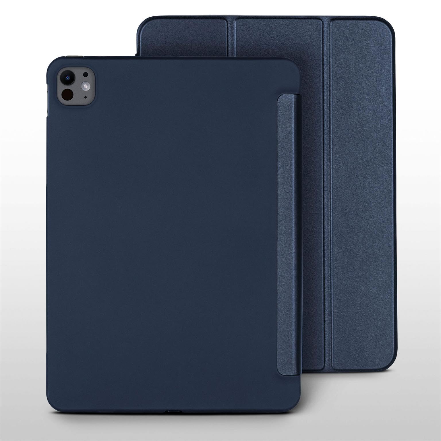 ONEFLOW Custodia per iPad Pro 13 (2024/2025), custodia protettiva ultra sottile con supporto, cover con funzione di accensione e spegnimento automatico, flip case con funzione di supporto magnetica