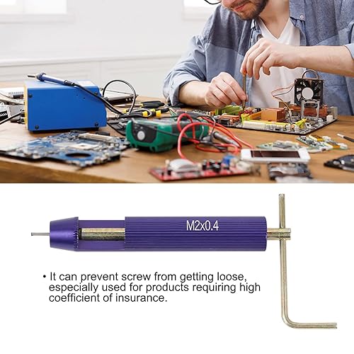 Miniatura 34 de Kit de instalación de reparación de roscas de 50 piezas de acero inoxidable tipo helicoidal (M4 x 2D)
