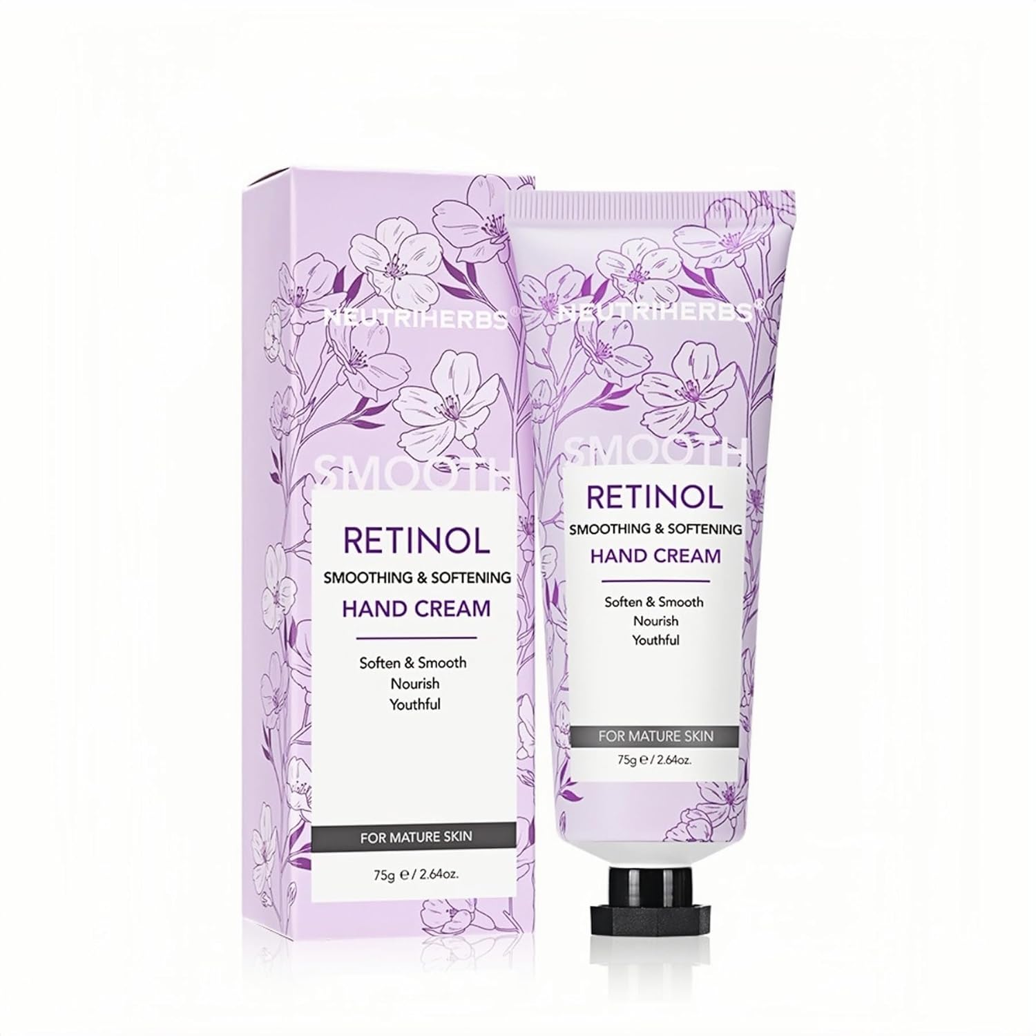 Neutriherbs Retinol Hand Cream, Lightweight Anti-Aging Hand Moisturizer for Hand Wrinkles. Soften Smooth Nourish Hand, Protect Skin, Nails, Cuticles with Green Bamboo Scent – 2.64oz Neutriherbs Retinol Hand Cream, Lightweight Anti-Aging Hand Moisturizer for Hand Wrinkles. Soften Smooth Nourish Hand, Protect Skin, Nails, Cuticles with Green Bamboo Scent – 2.64oz
