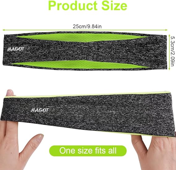 3/6 Pack Men's Headband, Quick-drying Sweatband and Sports Headband, Absorption Breathable Band Sweat for Running, Cycling, Basketball, Tennis, Fitness Workout