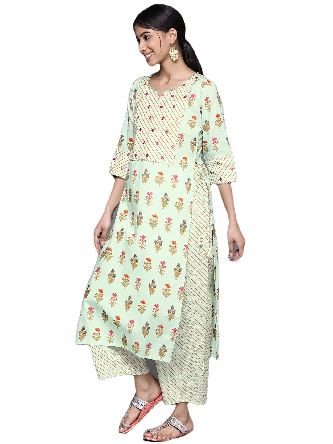 ANNI DESIGNER Women's Cotton Kurta with Pant