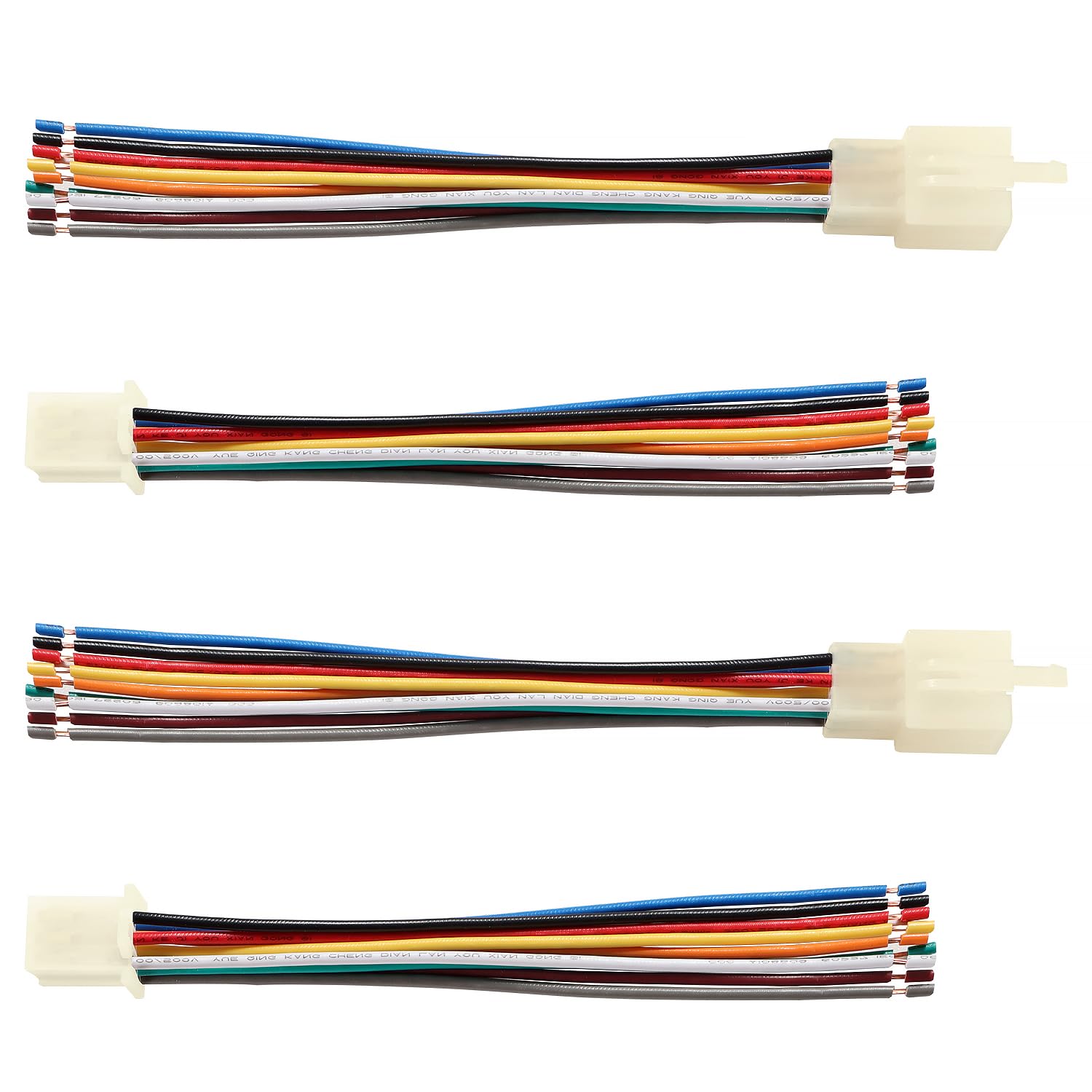 YIXISI 2 works 2.8mm 9 Pin Automotive Electrical Wire Connectors, Male and Female Housing Connector with 140mm 20 AWG Cable