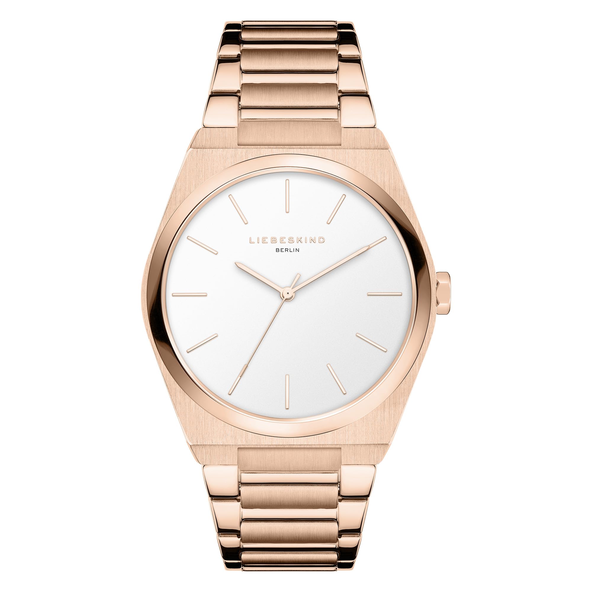 Liebeskind Berlin Wristwatch LT-0463-MQ Stainless Steel IP Rose Gold, Rose Gold