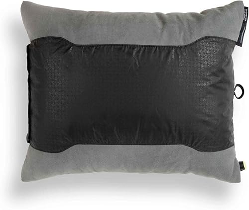 Miniatura 3 de NEMO Almohada Fillo King  Almohada inflable para viajes, mochileros y campamentos, gris medianoche
