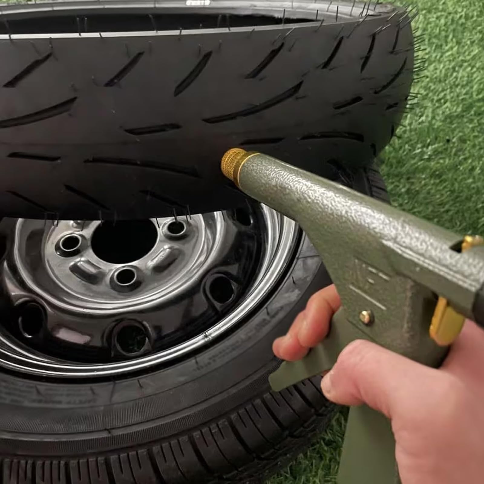 CHENRI Glorivox Rapid Plug 2.0, Reifenreparaturset, Heavy Duty Reifen Reparaturset, Reifenflickzeug mit Aufbewahrungsbox, Autoreifen Reparaturset, Reifen Reparatur Kit für Auto, Motorrad