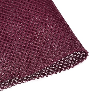uxcell Burgundy Speaker Mesh Grill Cloth not Cane Webbing Stereo Box Fabric Dustproof Cloth 50cm x 160cm 20 inches x 63 inches