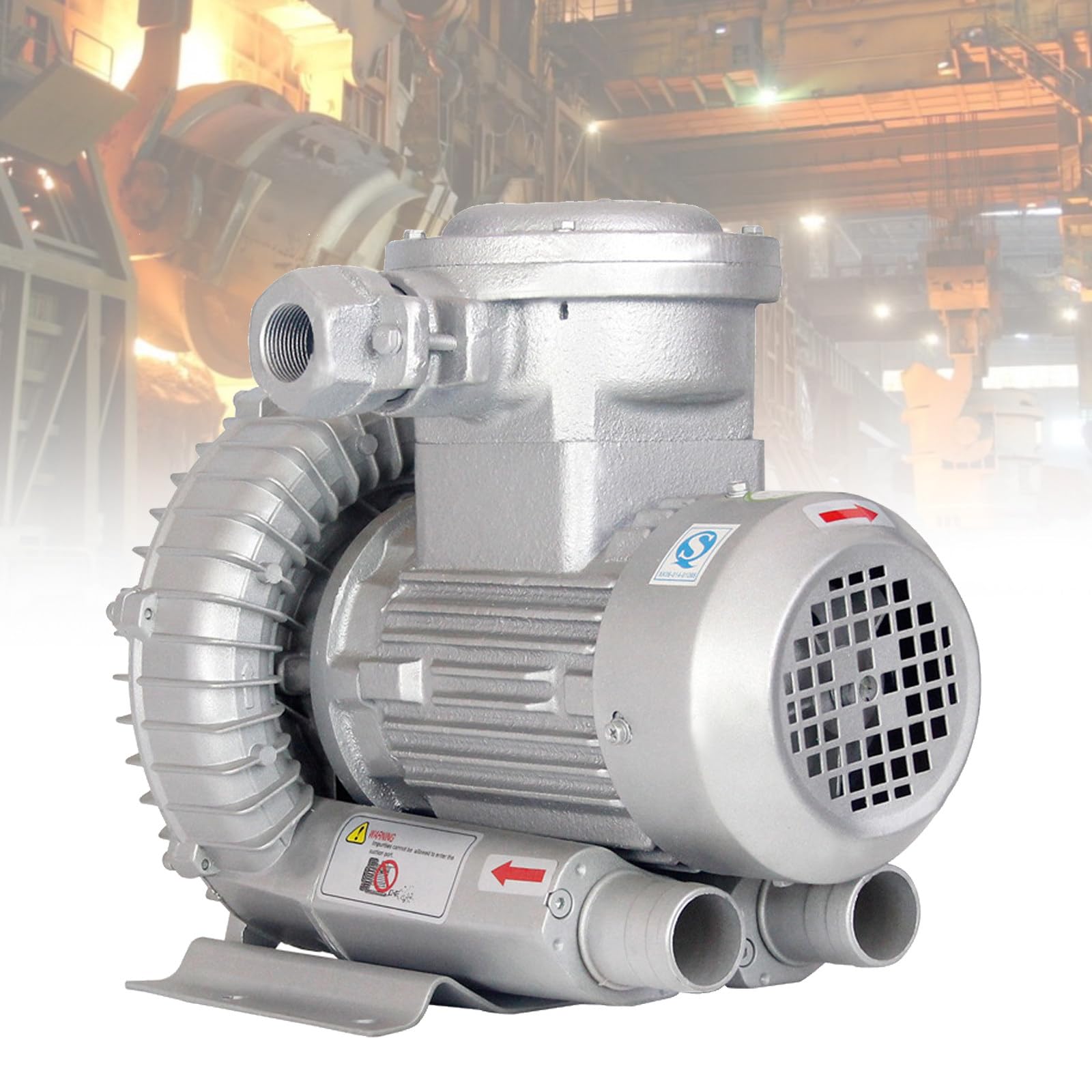 Ventilation d'usine efficace contre l'air vicié avec pompe 550w