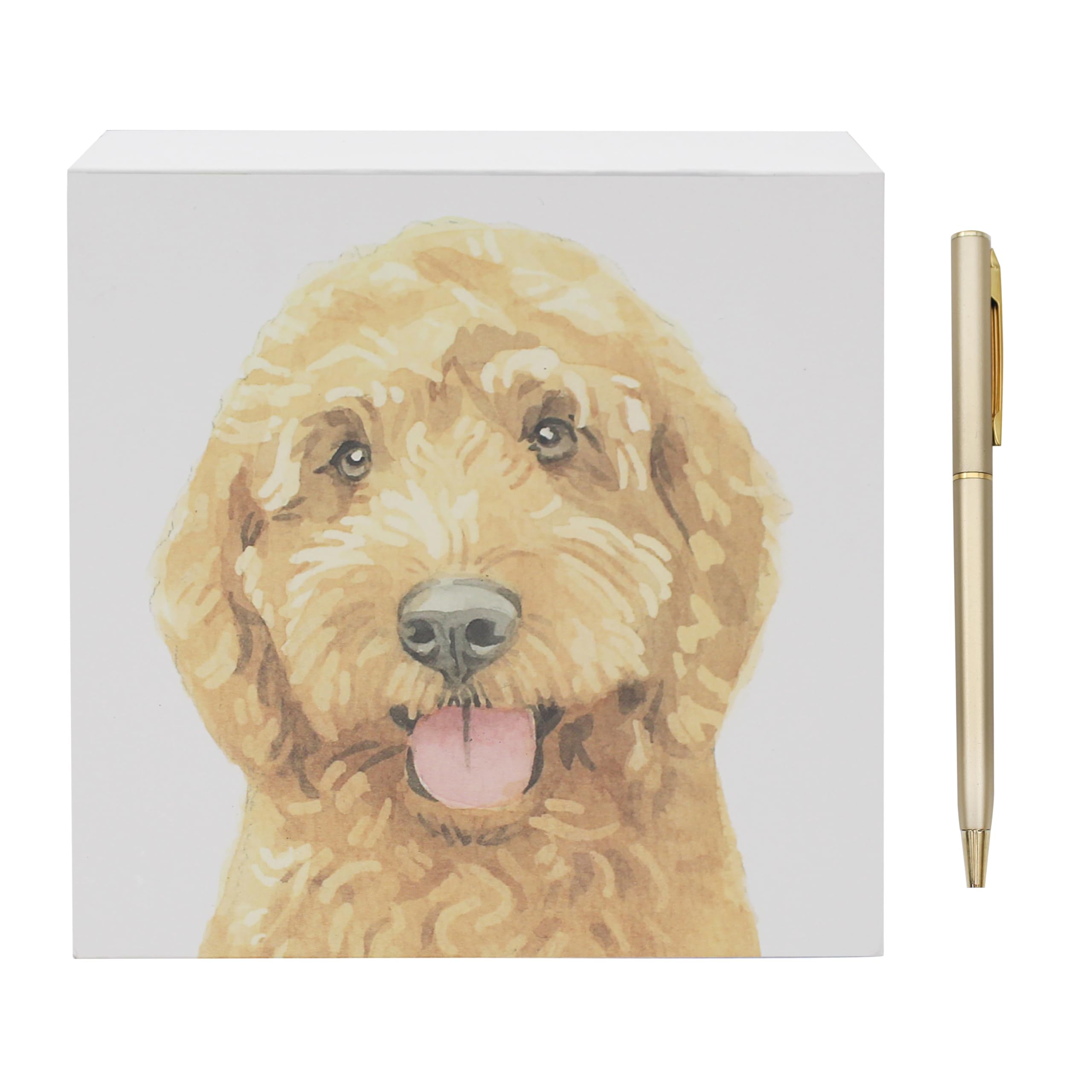 Lesser & Pavey Cockapoo Memo Block Robert James Hull for Home & Office | Stylish Notepads & Writing Pads For Daily Use | Compact Note pad & Memo Pads for Daily Notes & Reminders