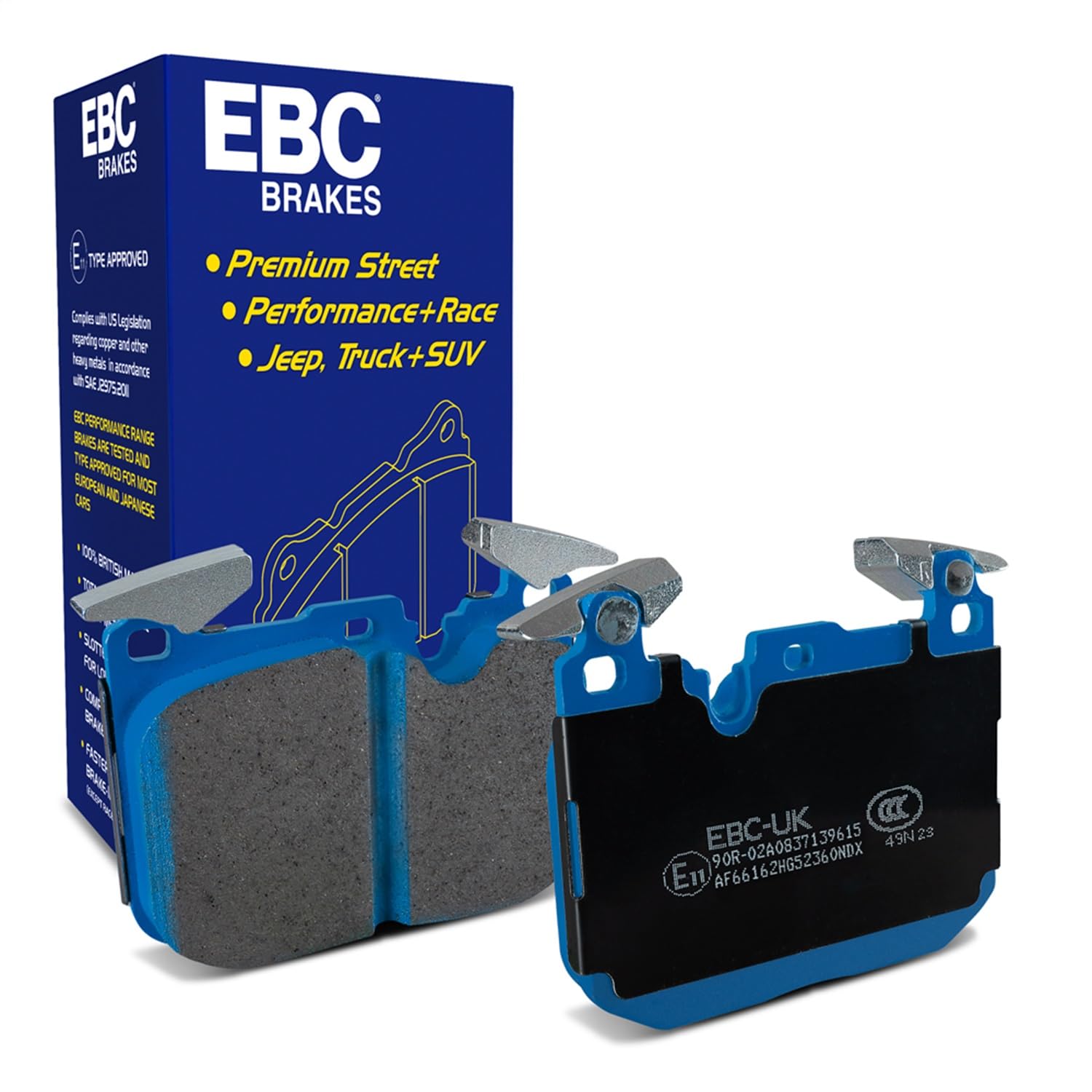 Amazon.com: EBC Brakes DP52360NDX Bluestuff Pads : Automotive