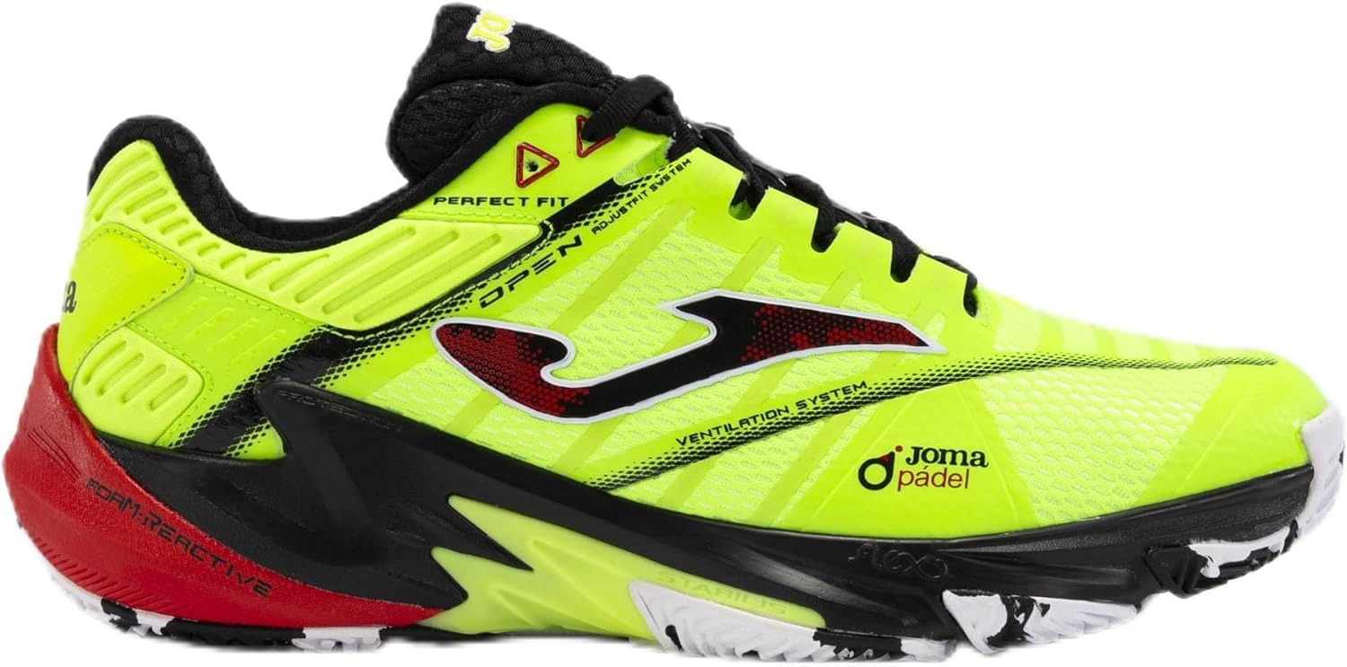 JOMA Zapatillas Open 2411 para Pádel, Frontball, Tenis, Squash y