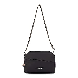 Hedgren Neutron, Black: Handbags: Amazon.com