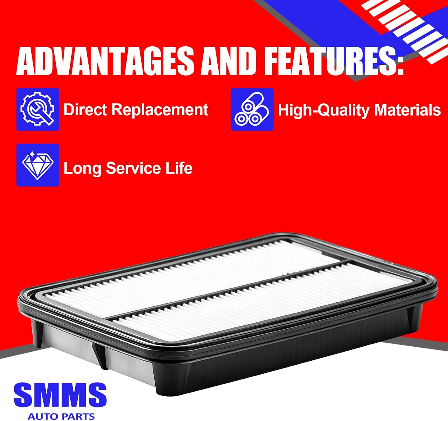 SMMS Air Filter Housing Strainer for Ford Focus 2005-2009 OE: 4S419600AC Strainer
