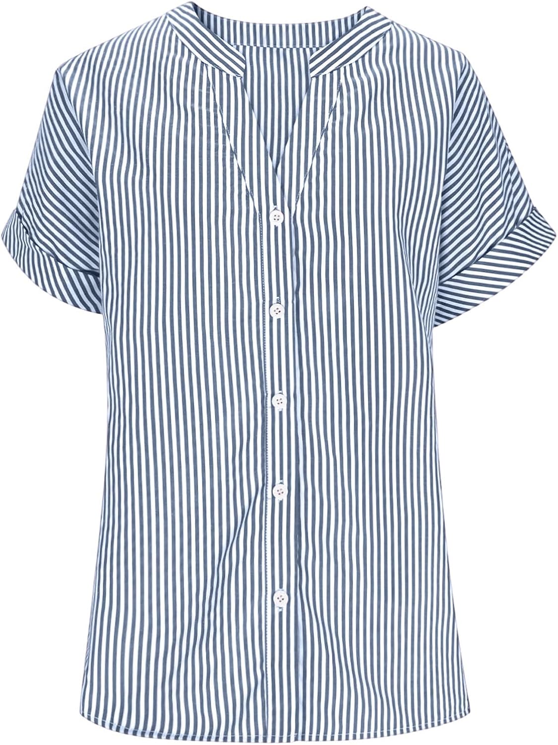 Womens Cotton Linen T Shirts Short Sleeve V Neck Tops Dressy Casual Blouses Summer Beach Vacation Outfits