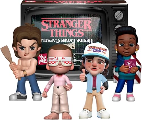 Miniatura 3 de YuMe Stranger Things Upside Down Mystery Capsules Series 2 Figuras de acción de juguetes de 12 unidades