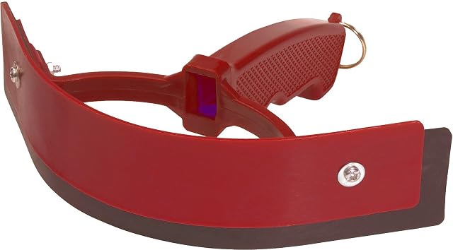 Couteau de chaleur cintré pour Cheval - Adulte - PVC - Rouge