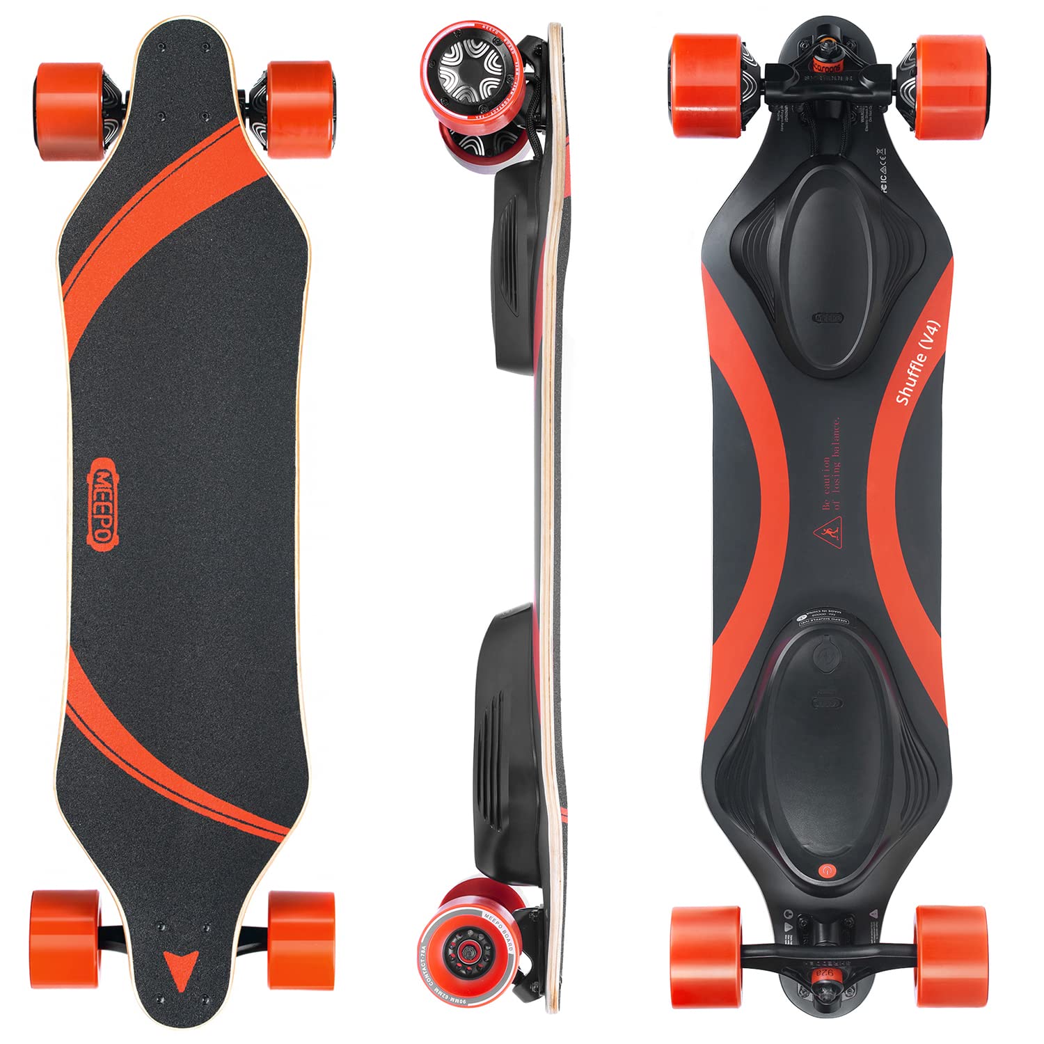 Buy MEEPO Shuffle V4 S Electric Skateboard with Remote, Top Speed of 29