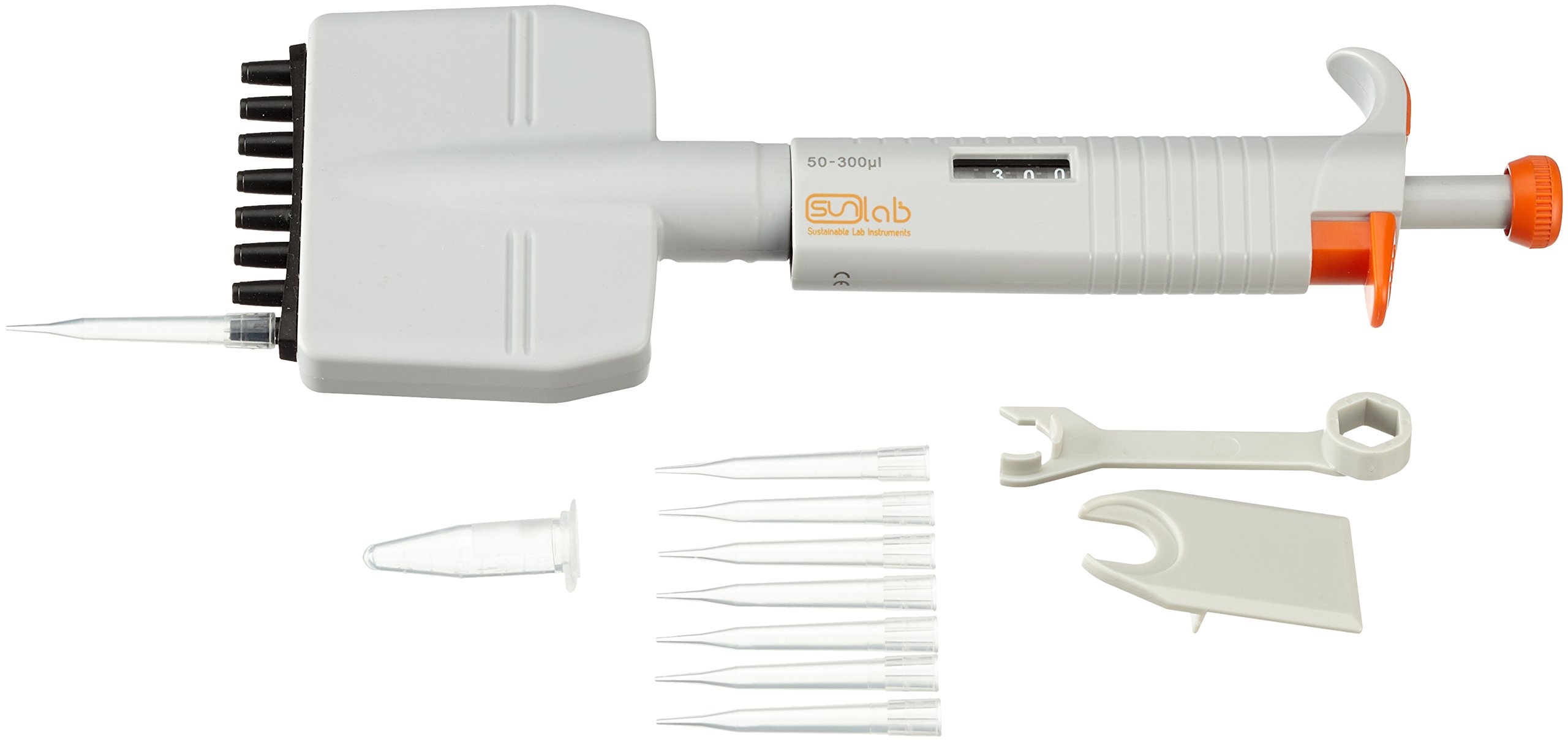 Neolab D 8712 sunlab mikroliterpipette multicanale su1712, 50 µl di 300 µl