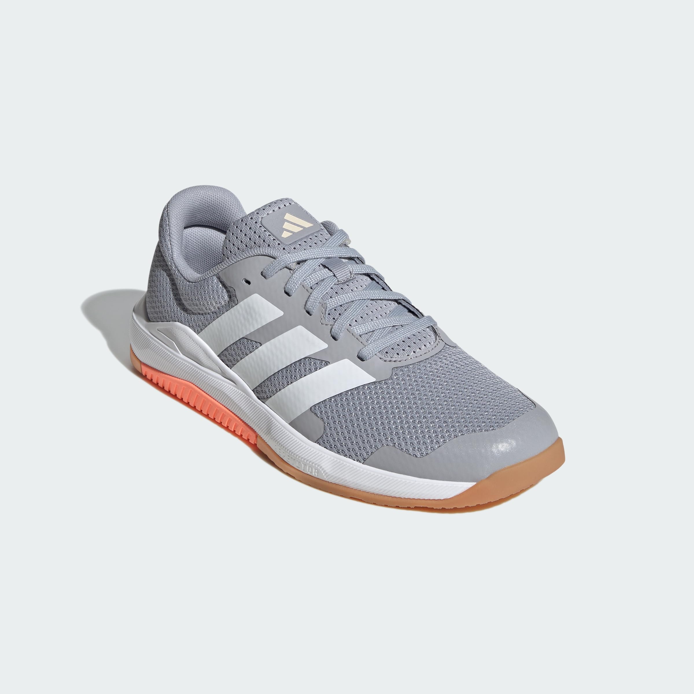 adidas Kobiety Dropset Base Training Shoes, halo silver/ftwr white/beam orange, 42 EU