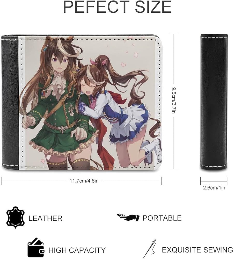 Amazon | [zarker] ウマ娘 シンボリルドルフ トウカイテイオー 財布 二