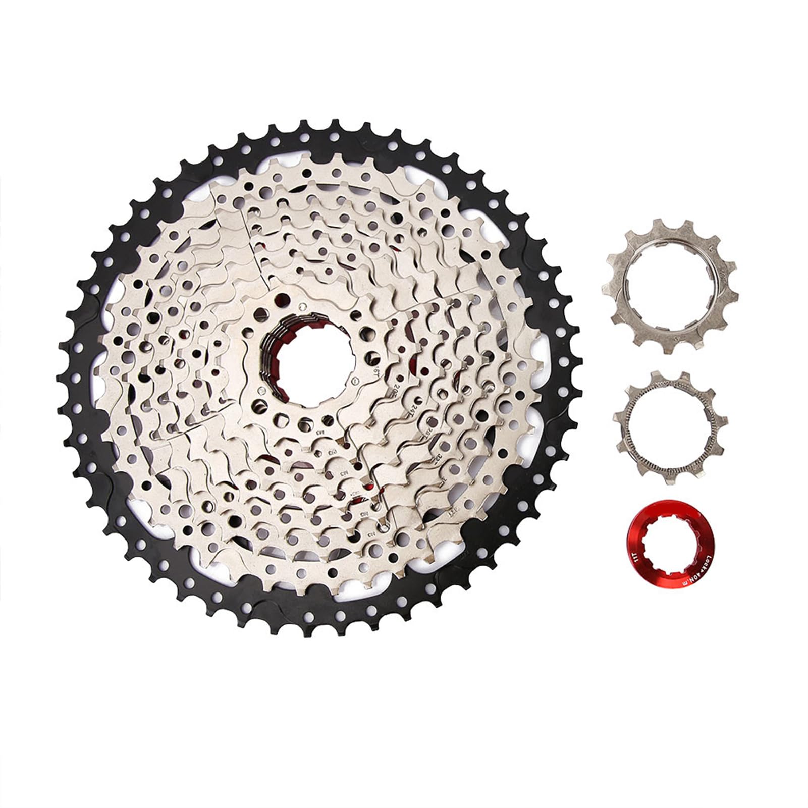 Yctze Paccononi 10V 11 50 Cassetteewheelcket 10 velocità 11‑50T Mountain Bike Parte di Ricambio Accessorio Cassetta 10V 11 50