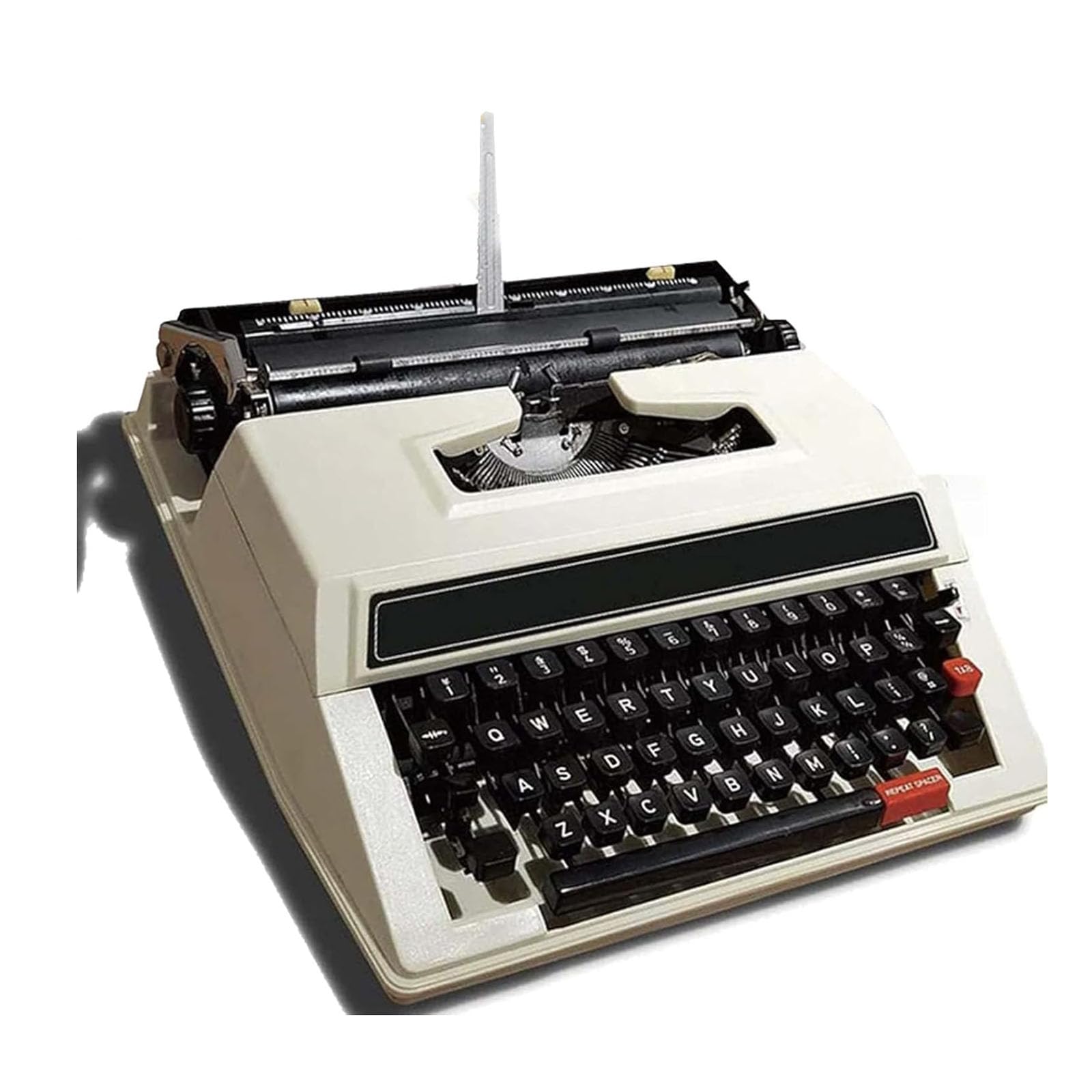 Electric Typewriter with Full Metal Body and Proofreading Function, Ideal for Creative Writing, Notes, and Letters