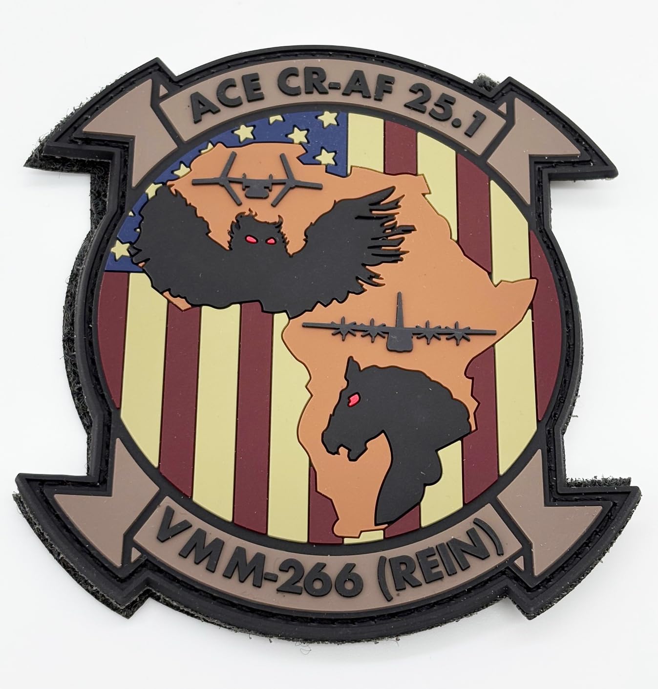 VMM-266 REIN Griffins ACE 25.1 Africa Patch – Hook and Loop, 4