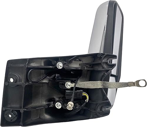 Miniatura 4 de Spieg Reemplazo del espejo lateral del pasajero para Kenworth T680 T880 2014-2019 con revestimiento cromado calefactable ajustable (RH)