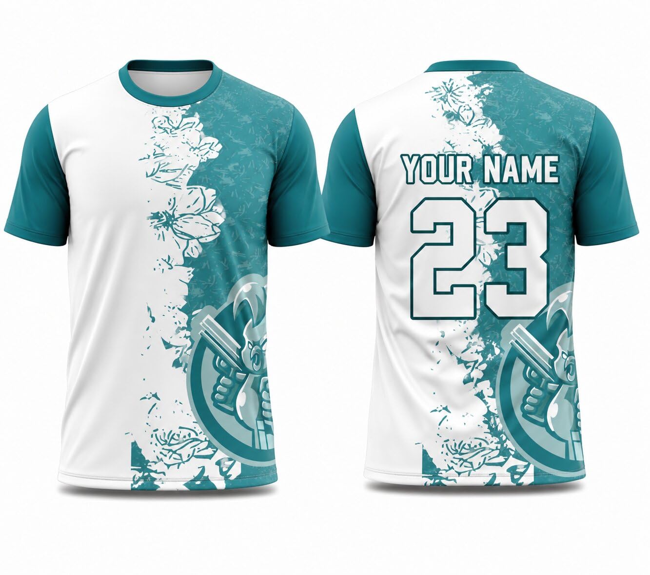 Customize Add Name and Number Lightweight Cricket & Multi-Sports Jersey T-Shirt for Men & Boys (Small to XXL)-picture-28