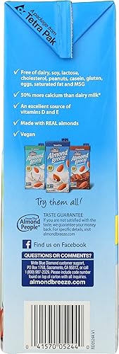 Miniatura 5 de Blue Diamond Almond Breeze Original, 64 onzas (paquete de 4)