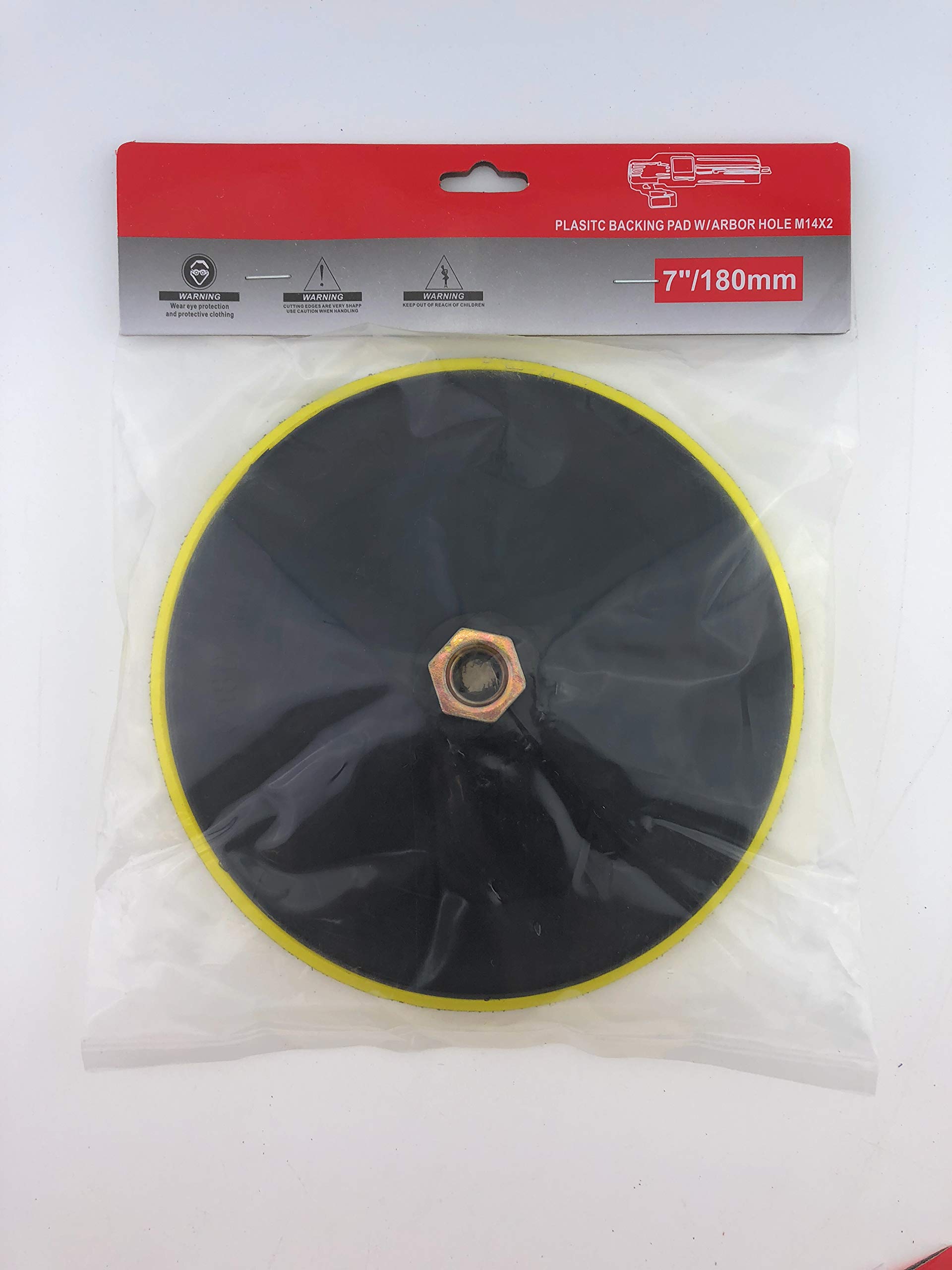 PRODIAMANT plateau de ponçage 180 mm M14 fixation crochet boucle meuleuse angle ponceuse disques abrasifs auto-agrippants