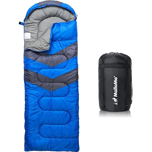 MalloMe Plush Comfort Sleeping Bag