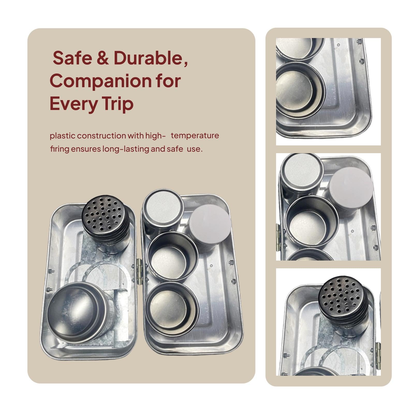 Camping Coffee Maker Kit Portable Accessories Essential Equipment for Travel Collectors