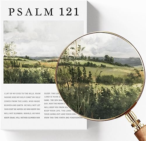 Vista 229 de Arte de pared de acuarela de Jesús, pintura en lienzo cristiano, imágenes de las Escrituras, decoración de pared, póster con versículos bíblicos