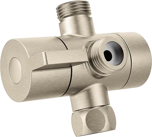 Moen CL703BN Desviador de brazo de ducha no pivotante, níquel cepillado