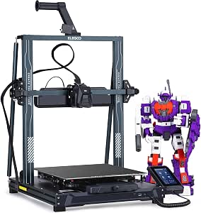 ELEGOO Neptune 4 Plus 3Dプリンター 最大500mm/秒の印刷速度 300℃の高温ノズル デュアルギアダイレクト押出機 320x320x385mm³/12.59x12.59x15.15インチの印刷サイズ