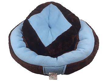 Petsco91 Small 61?61?25 cm for Newborn 1-Month Dogs Bed Luxury Bed Machine Washable Dog Cat Pet Puppy Bed Ultra Soft Ethnic Designer Comfortable Bed for All Types of Breeds Dog and Cat Bed