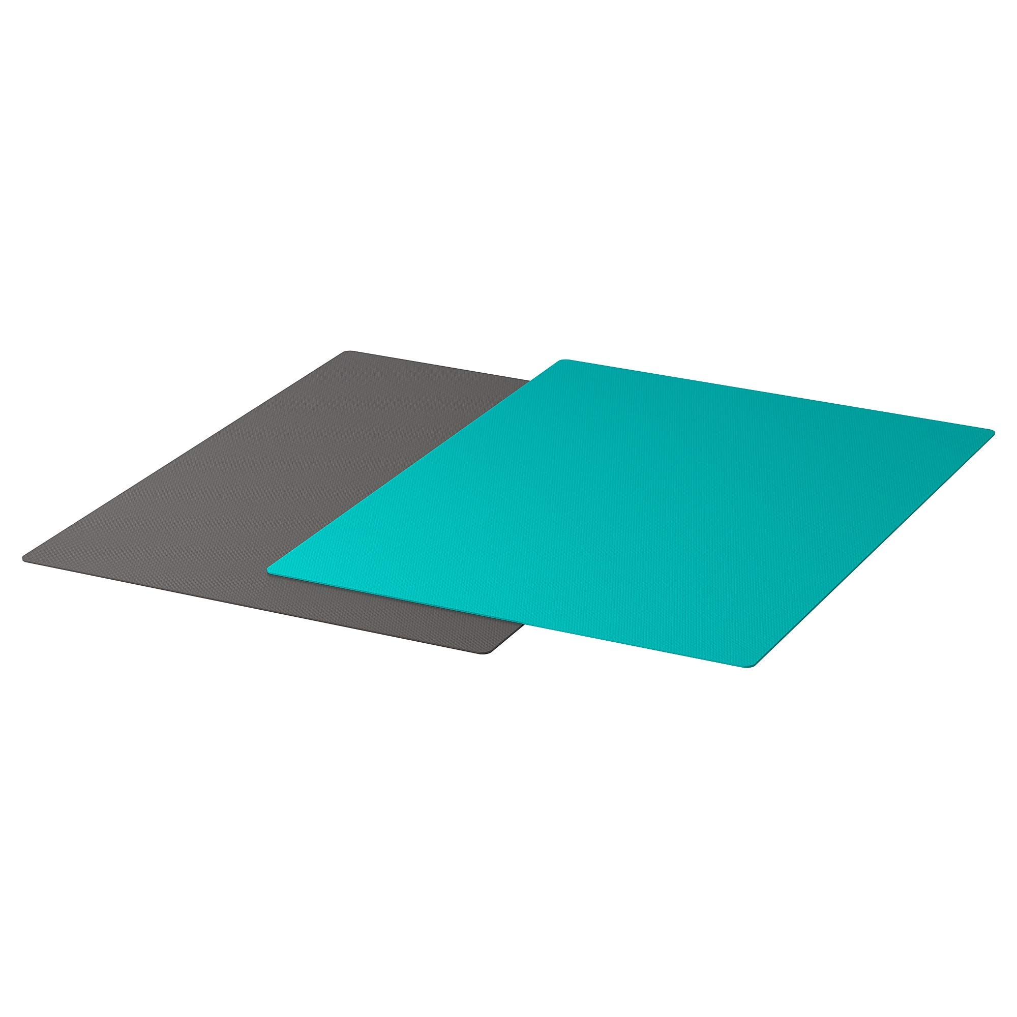 KALAS Bendable Chopping Board, Dark Grey, Dark Turquoise, 28x36 cm (11x14") - Polypropylene